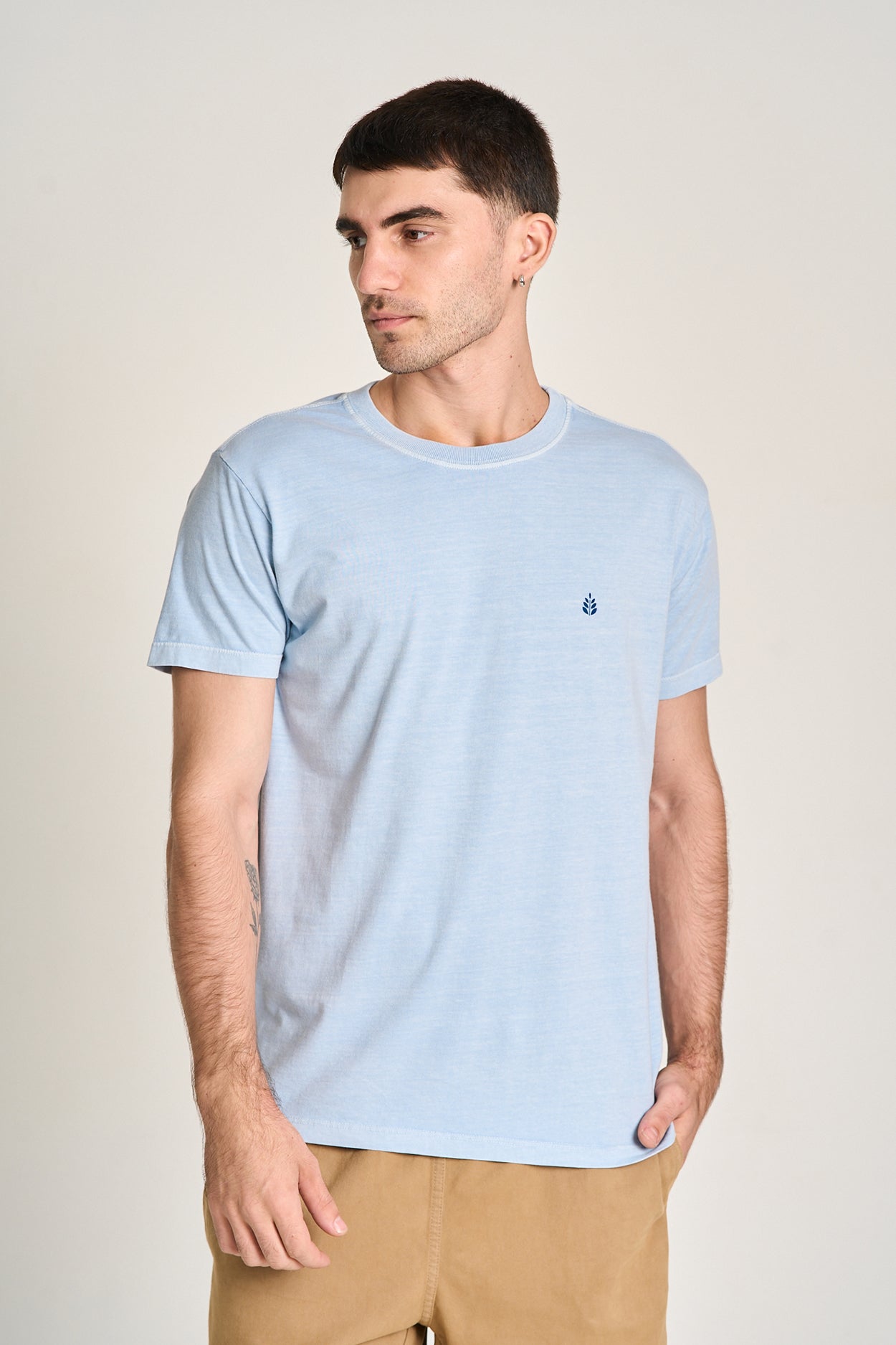 CAMISETA ROUTE Azul Claro