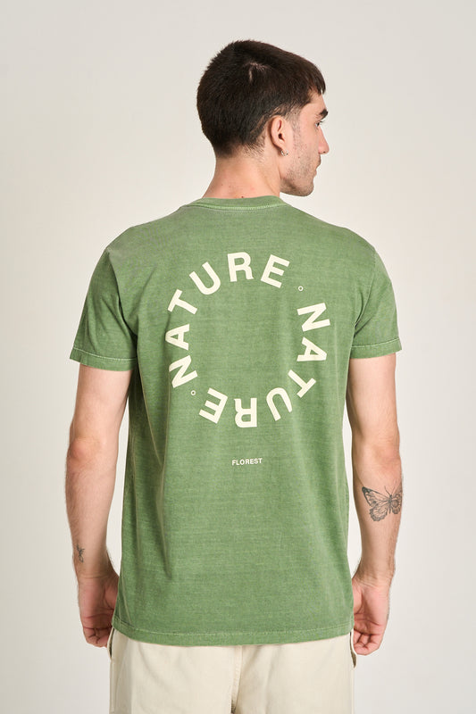 CAMISETA NATURE CIRCLE Verde Folha