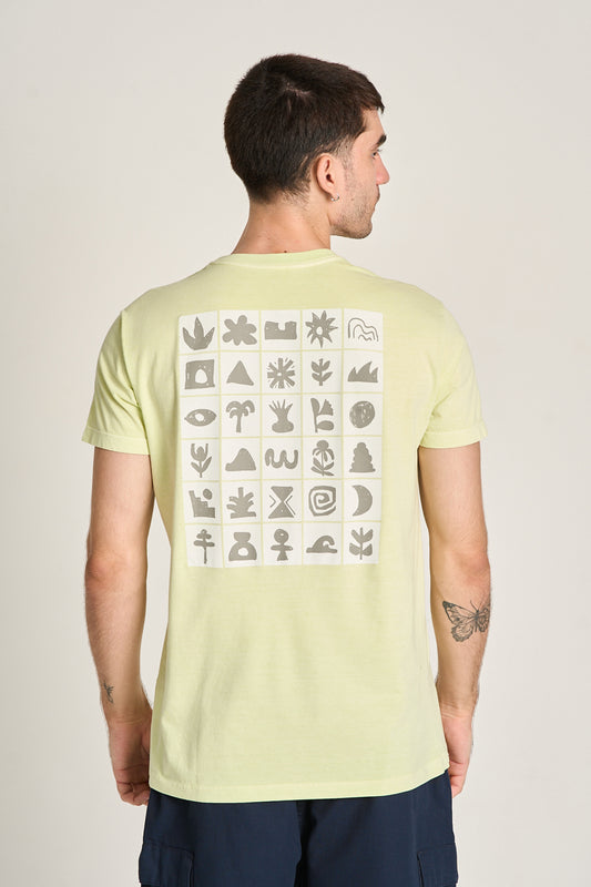 CAMISETA LADRILHOS Verde Claro