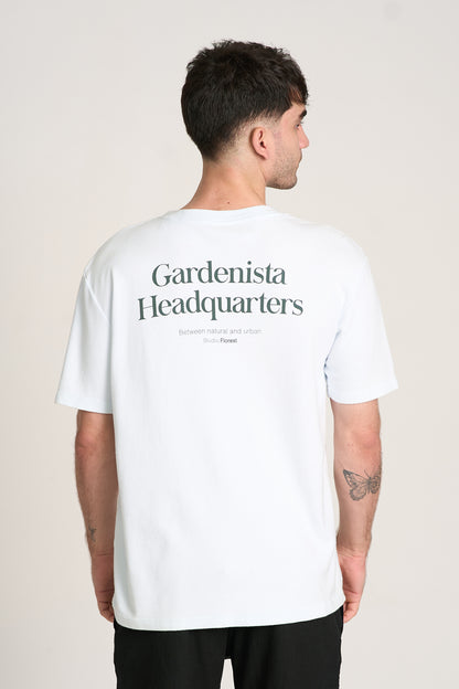 CAMISETA GARDENISTA OVER Branco