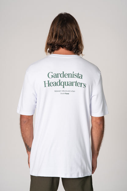 Camiseta Gardenista Over Branco