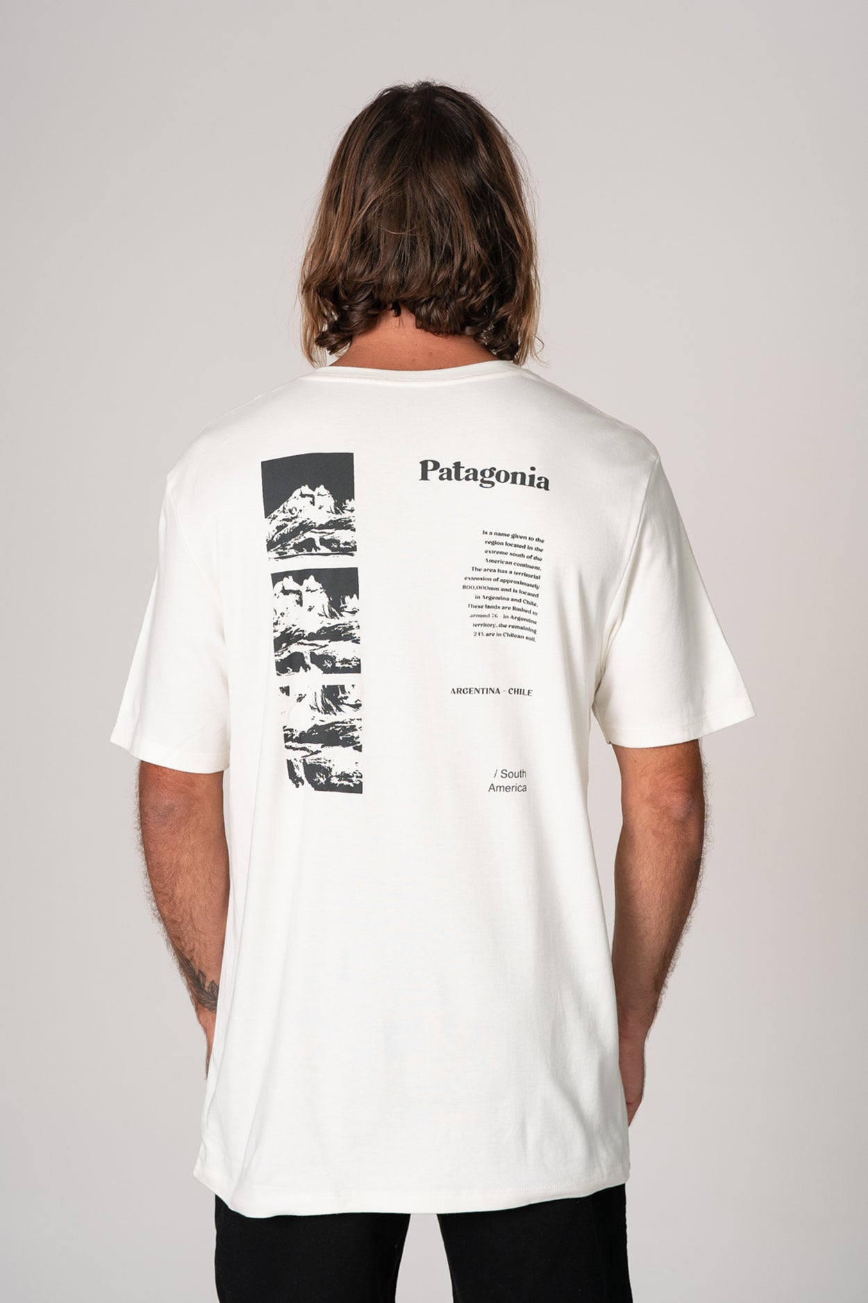 Camiseta Patagonia America Marfim
