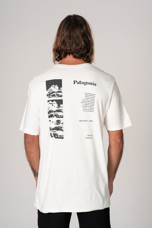 Camiseta Patagonia America Marfim