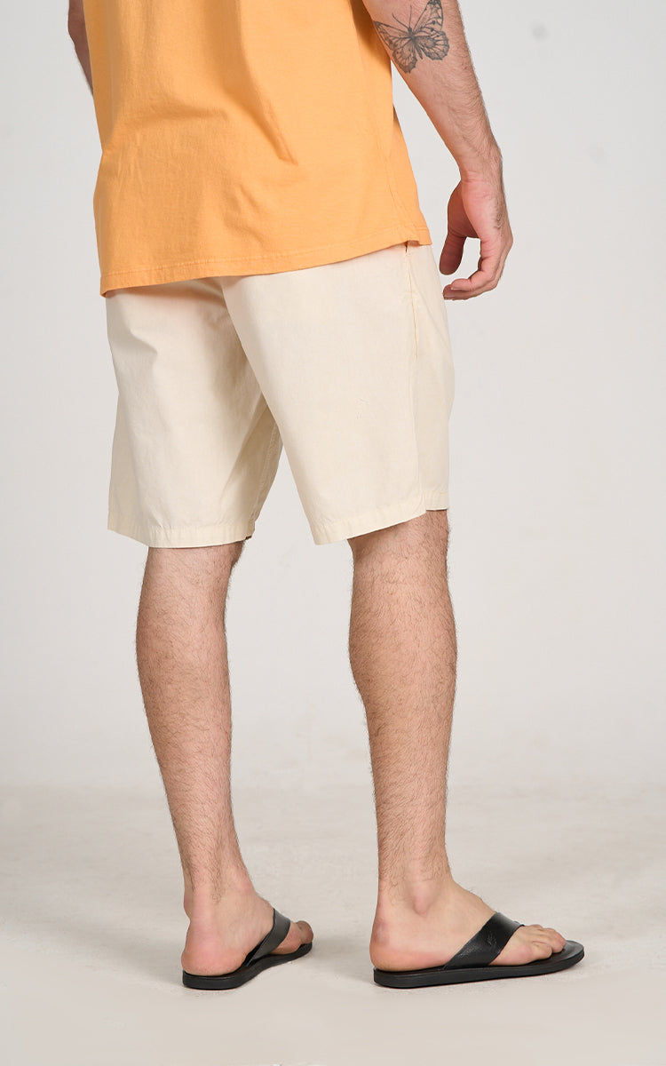 Bermuda Sarja Leve Off-White
