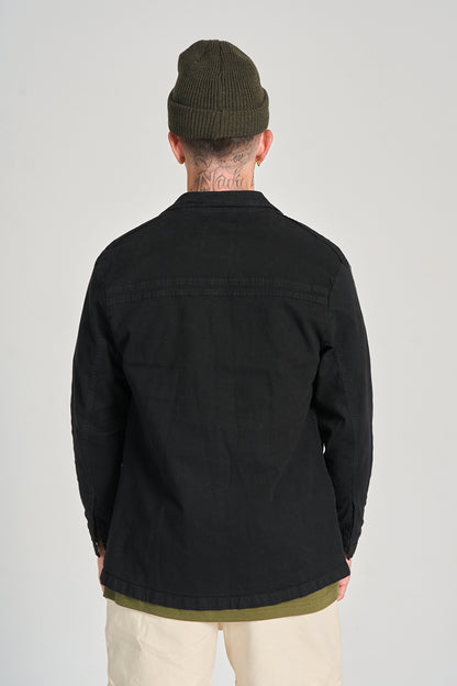 JAQUETA SARJA Preto