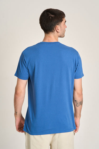 Camiseta Pocket Basic Azul Matisse