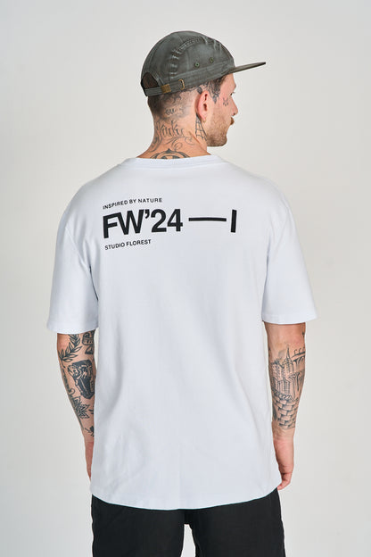 Camiseta Fw24 Over Branco