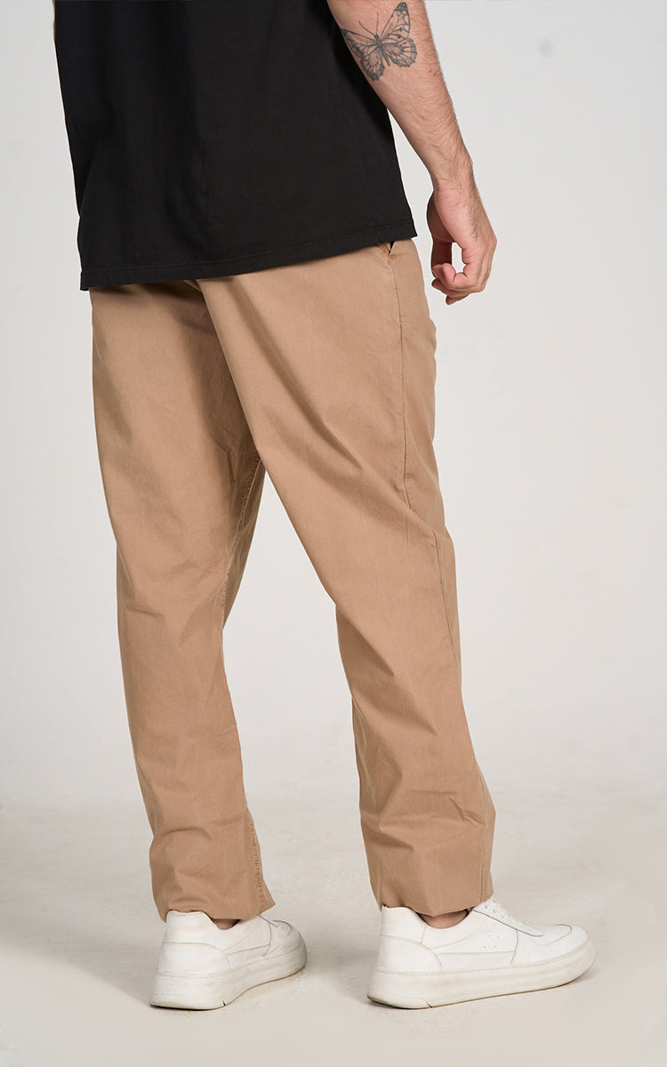 Calça Sarja Leve Capuccino
