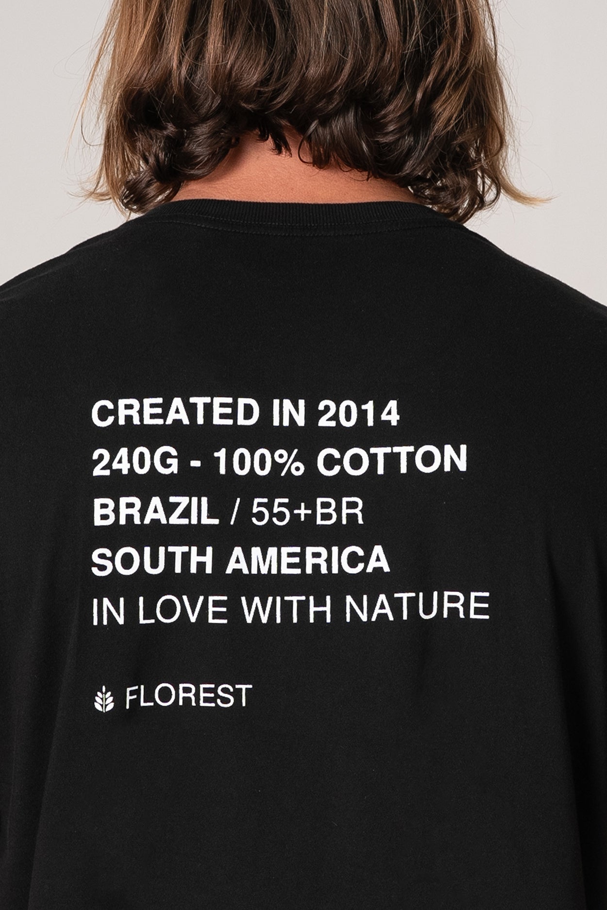 Camiseta Identidade Florest Over Preto