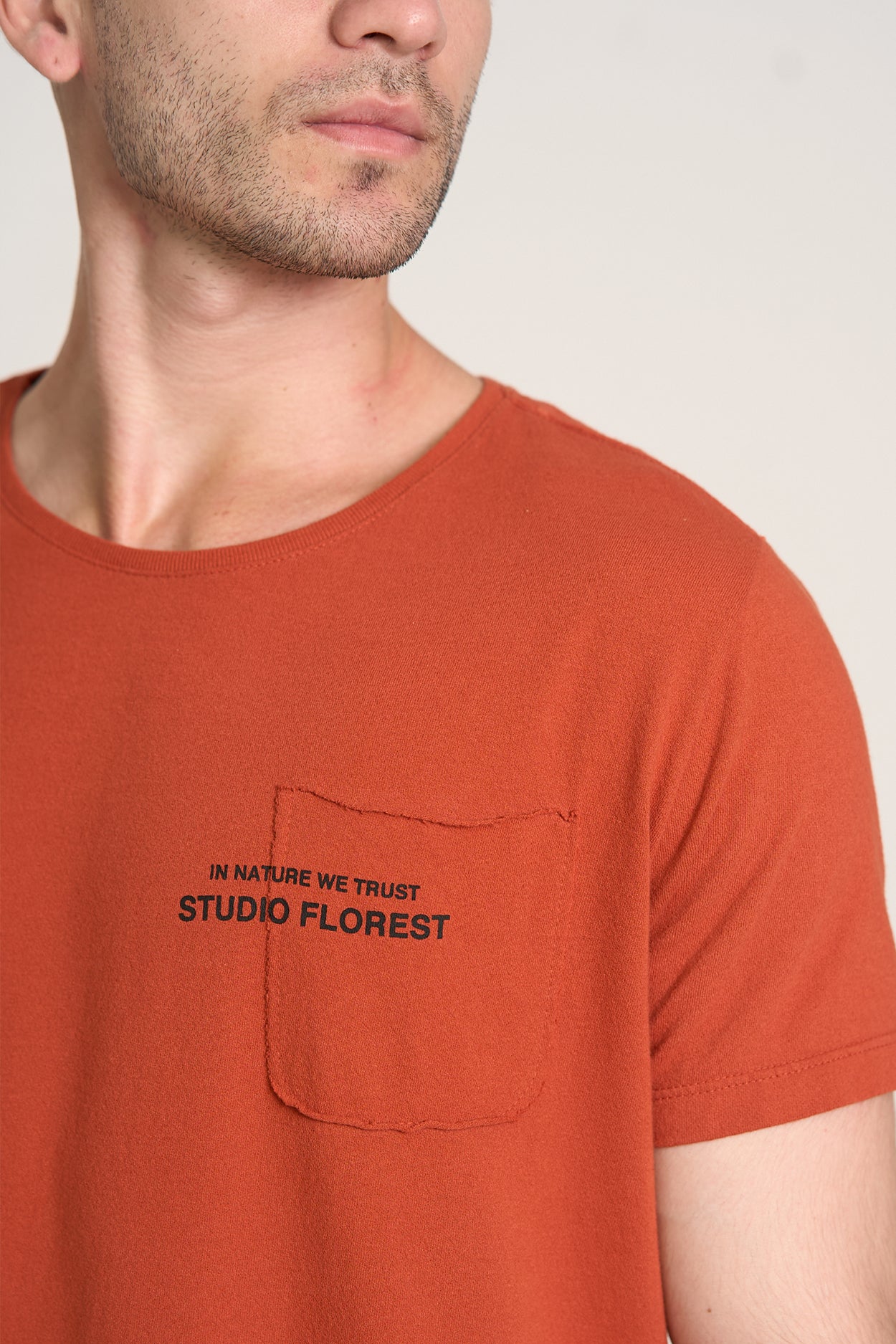CAMISETA NATURE TRUST BOLSO Telha