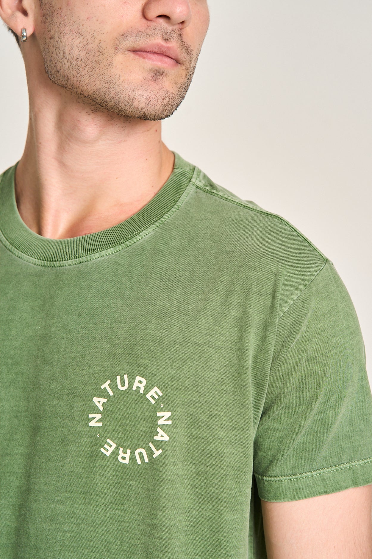 CAMISETA NATURE CIRCLE Verde Folha