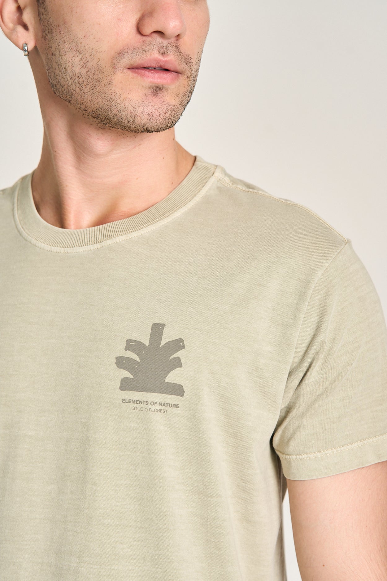 CAMISETA LADRILHOS Caqui