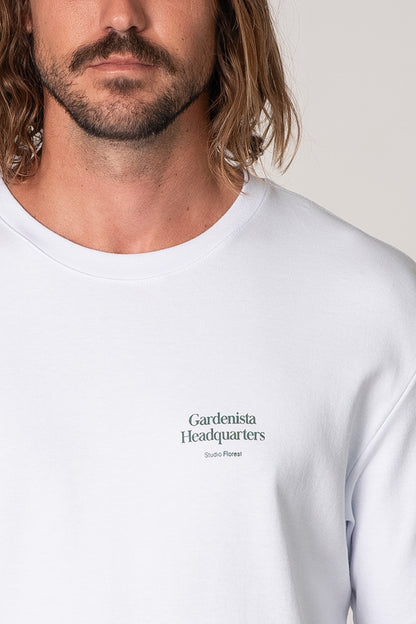Camiseta Gardenista Over Branco