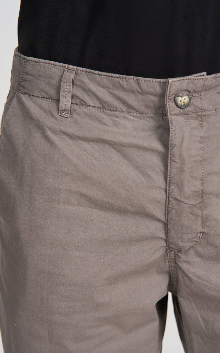 Calça Sarja Leve Chumbo