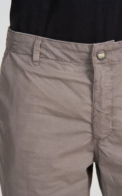 Calça Sarja Leve Chumbo