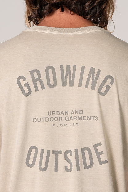 Camiseta Growing Stone Bege
