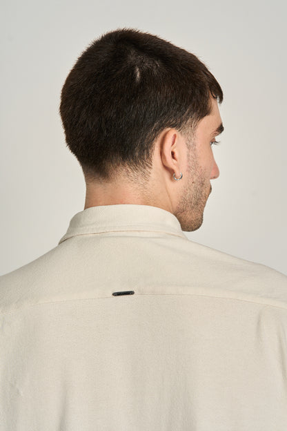 CAMISA BLANC ML Bege