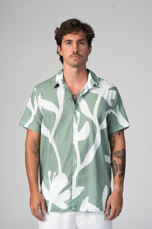 Camisa Lumen MC Verde