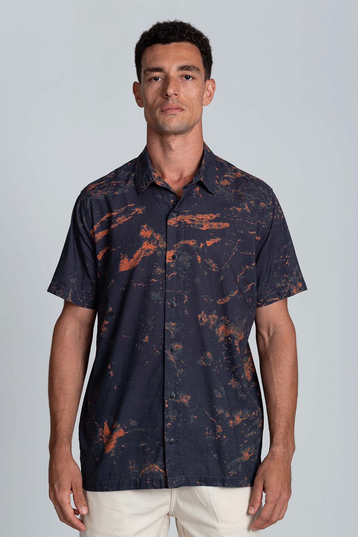 Camisa Relief MC Preto