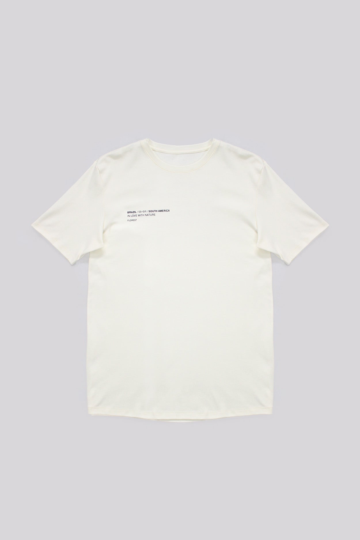 Camiseta Identidade Florest Over Marfim