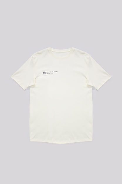 Camiseta Identidade Florest Over Marfim