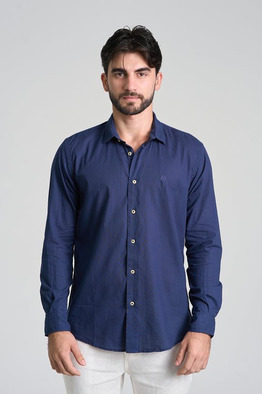 Camisa Marau ML Azul Marinho