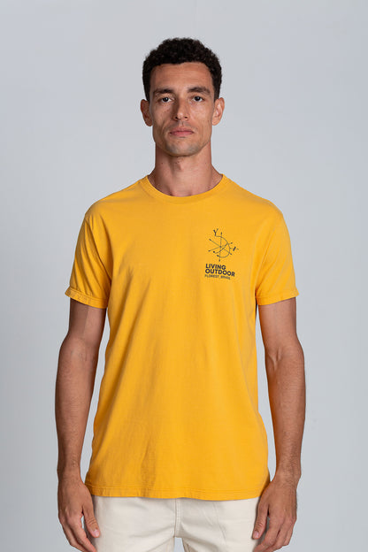 Camiseta Local Excursion Mostarda