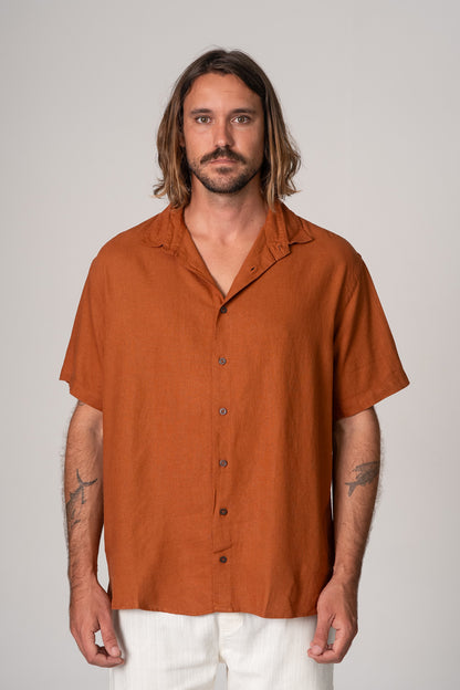 Camisa Satu Linho Terra