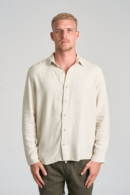 Camisa Basil Natural