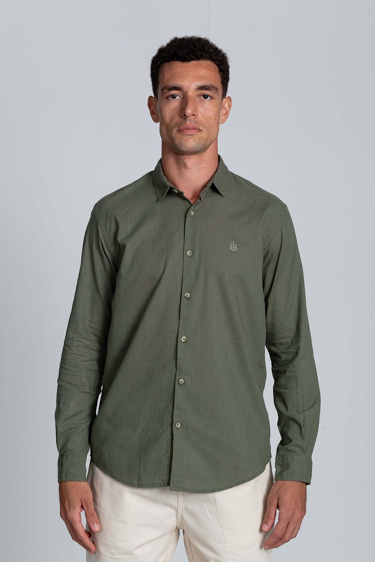 Camisa Marau ML Verde Militar