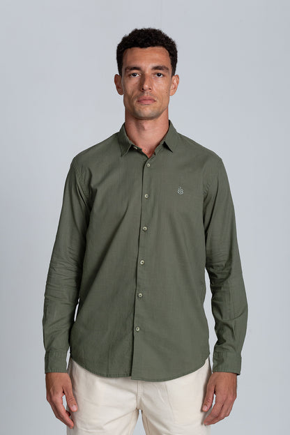 Camisa Marau ML Verde Militar