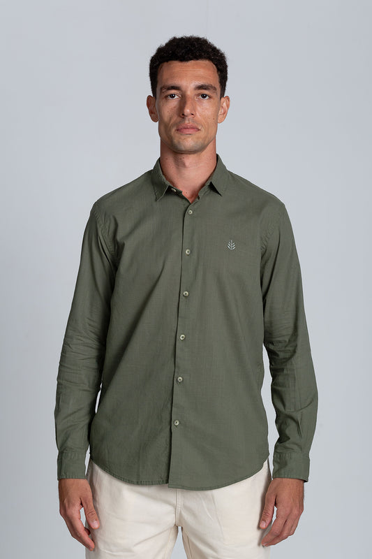 Camisa Marau ML Verde Militar