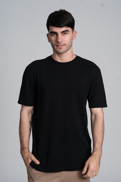 Camiseta Nature Bond Oversized Preto