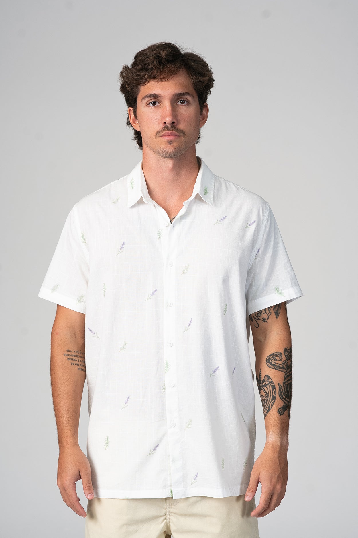 Camisa Aura MC Off-White