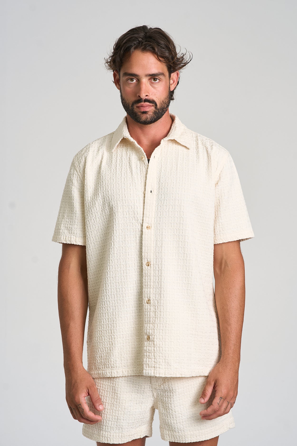 Camisa Cobogos Natural