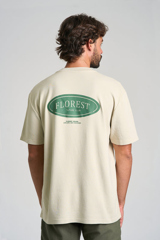 Camiseta Vintage N Club Over Areia