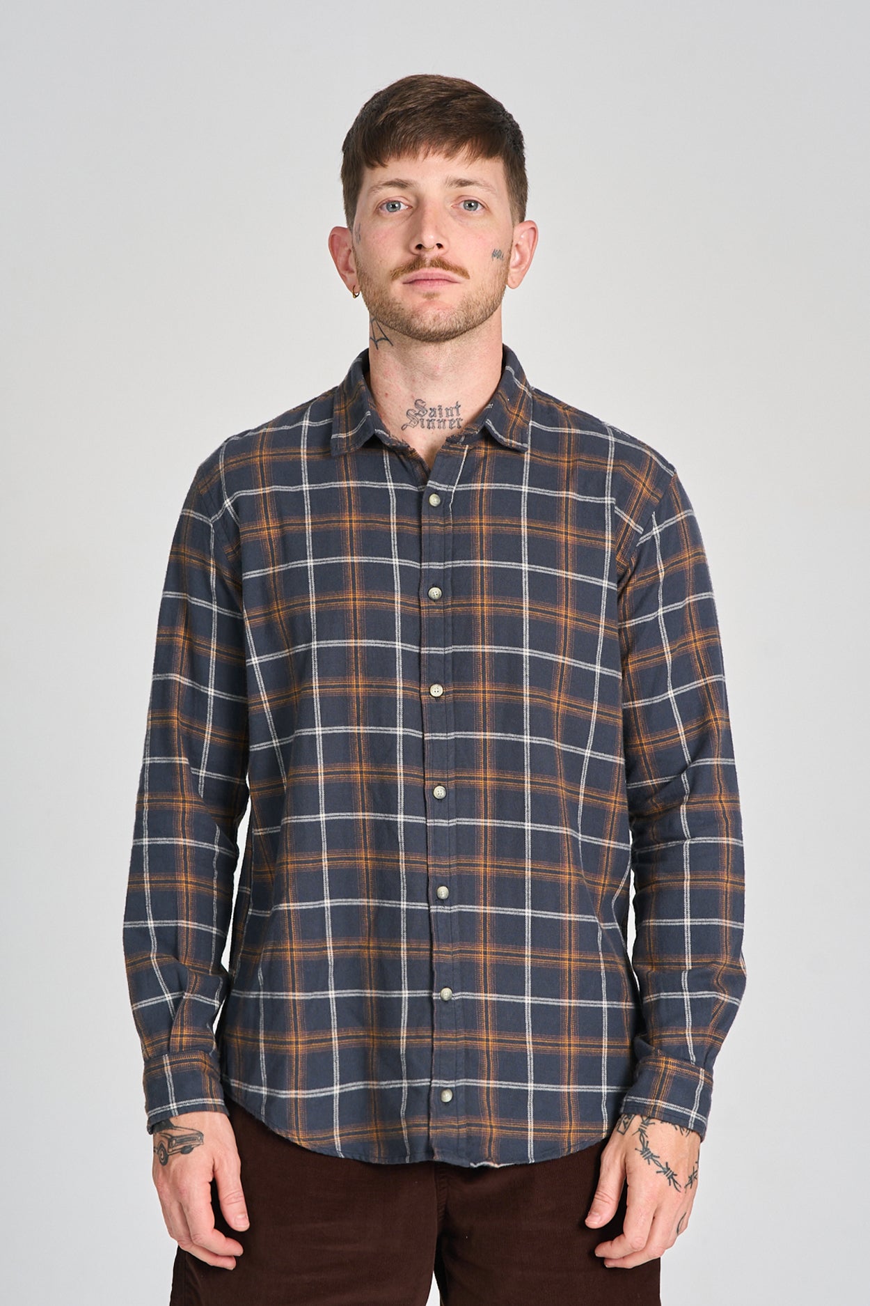 Camisa Simon ML Azul Marinho