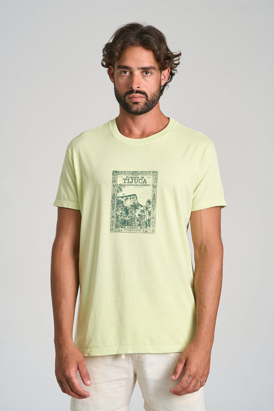 Camiseta Tijuca Stone Verde Claro