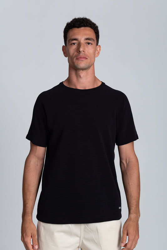 Camiseta Raglan Layer Preto