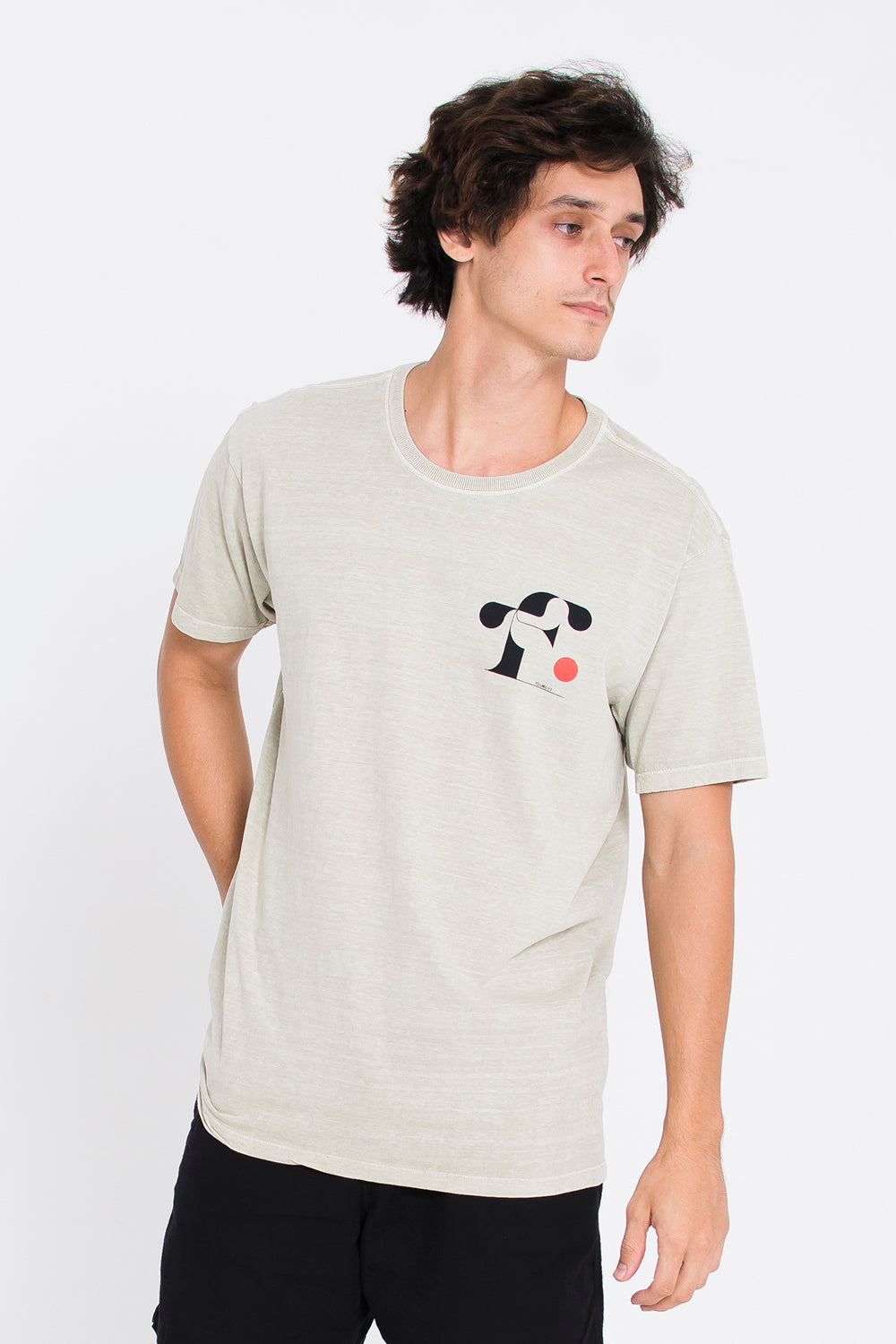 Camiseta Pontual Florest Caqui