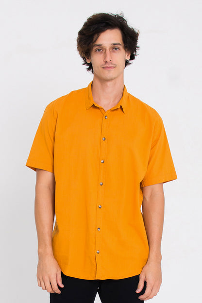 Camisa Flat MC Laranja