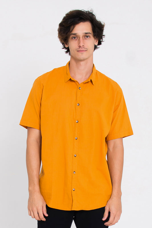 Camisa Flat MC Laranja