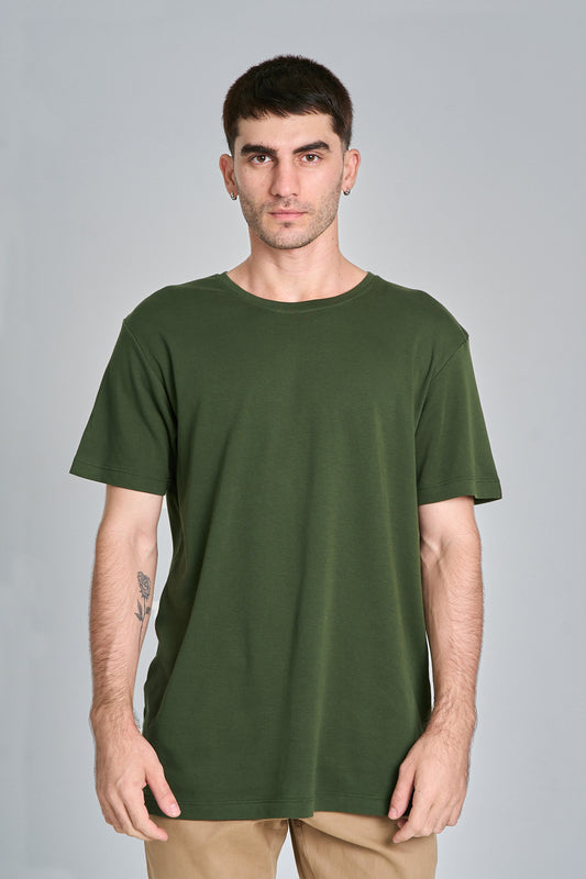 Camiseta Fio Egípcio Verde