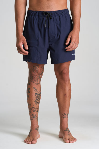 Short Classy Azul Marinho