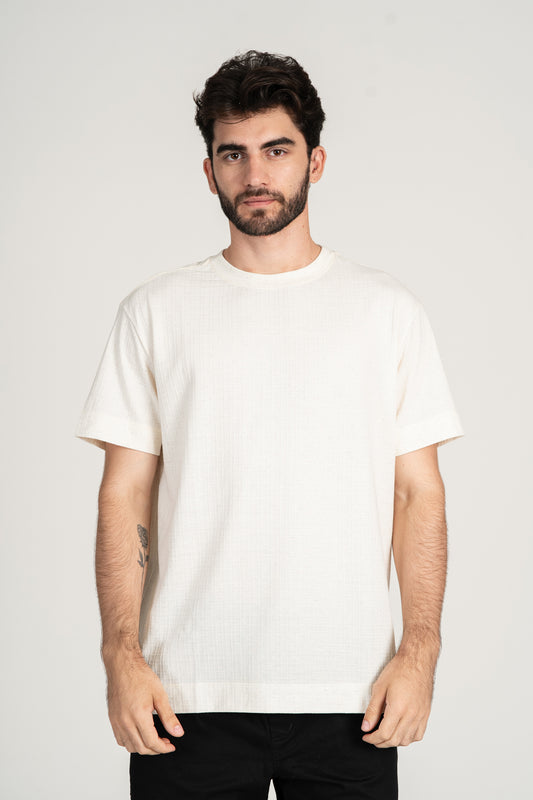 CAMISETA MADRAS Natural