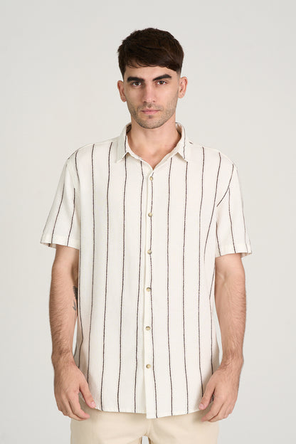 CAMISA WAYS MC Natural
