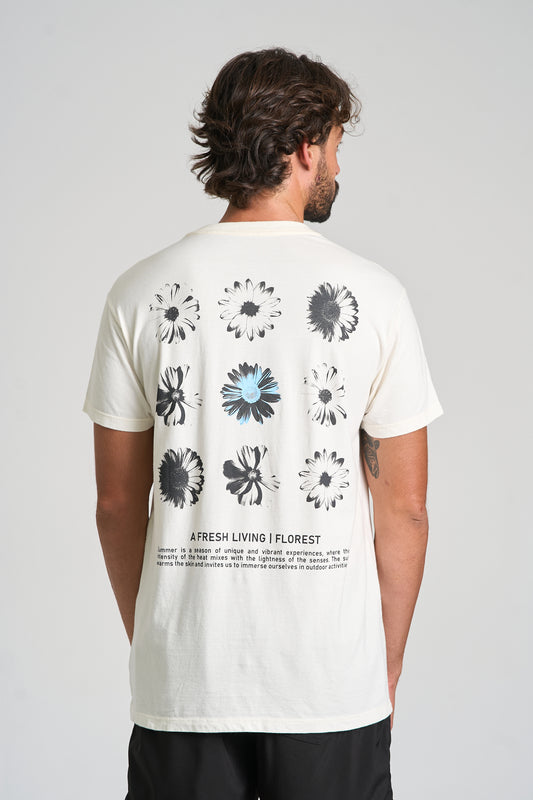 Camiseta Fresh Living Off-White