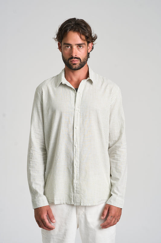 Camisa Positano Verde Claro