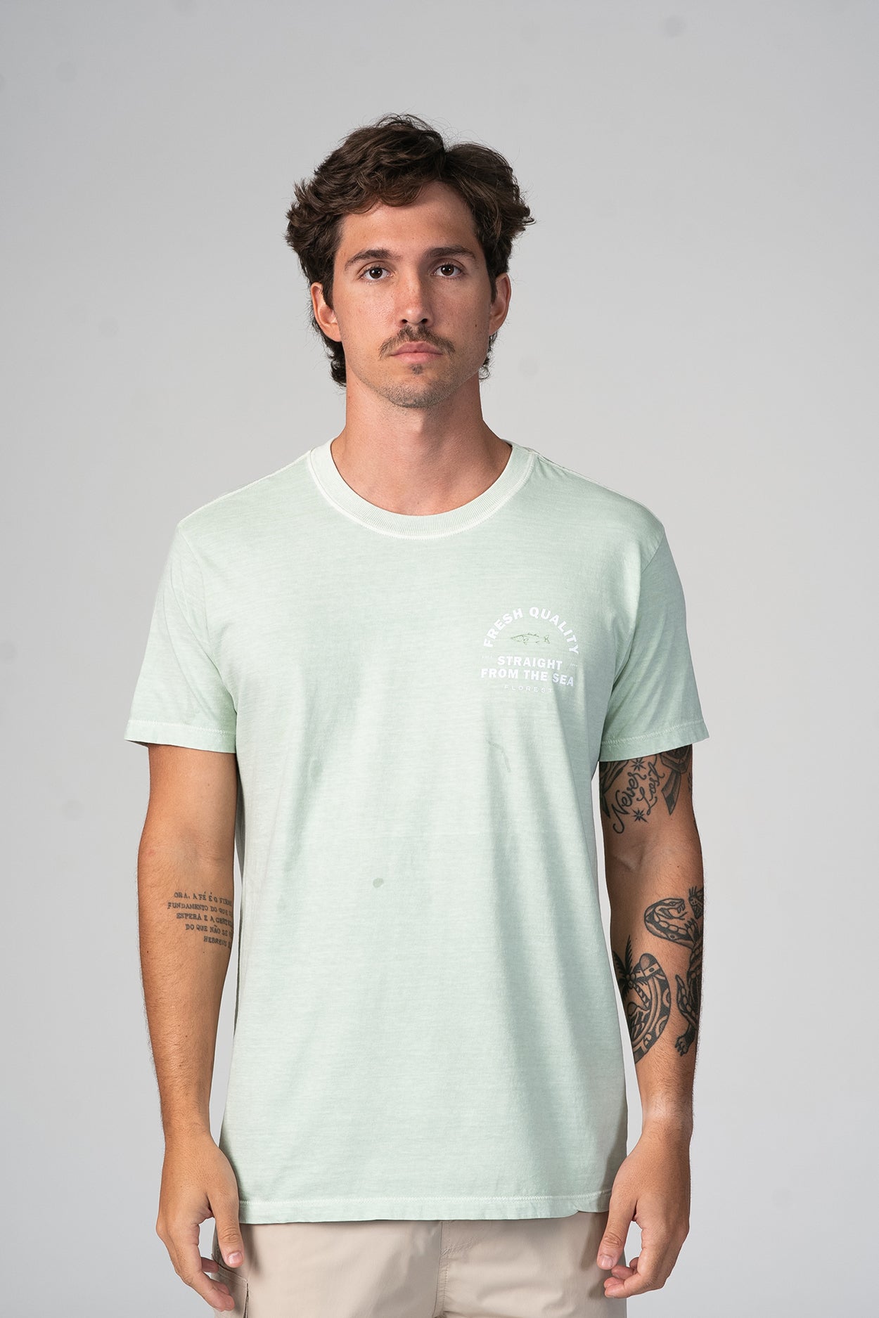 Camiseta Fresh Quality Stone Menta