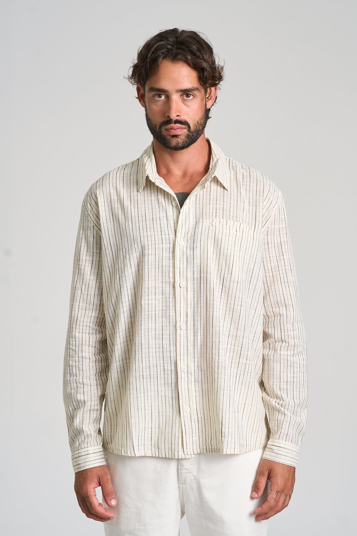 Camisa Maresia ML Off-White